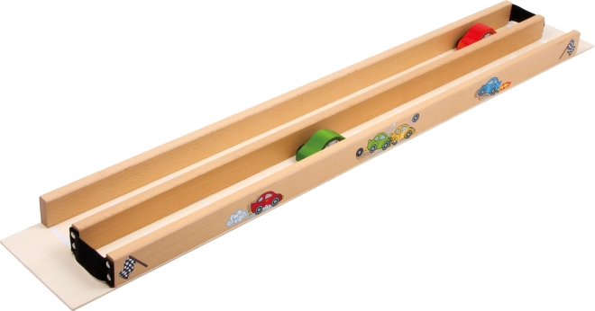 Wooden Racing Track for Cars Small Foot