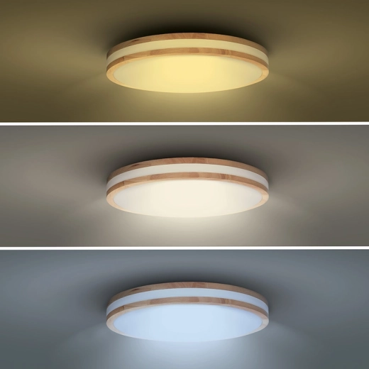 Instelbare kleurtemperatuur 3000–6500 K