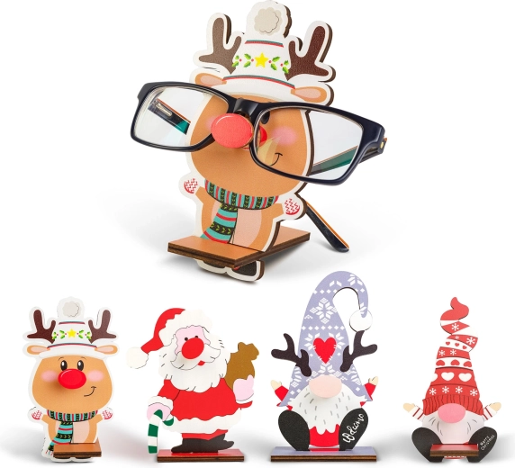Support de table de Noël pour lunettes - 1 pièce