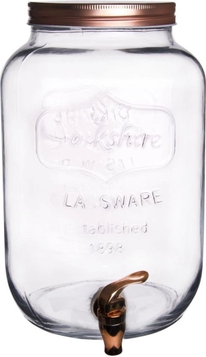 Großes Volumen 8,8 l für Partys und Familienfeiern