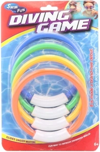 Set of Diving Rings for Water (4 pcs)