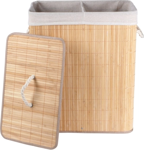 Zweigeteilter Innensack für schnelles Sortieren