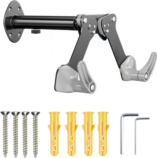 RENEW FORCE wall-mounted bike rack with adjustable foldable arms - 1 piece