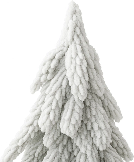 Weiche Zweige mit Schneeeffekt