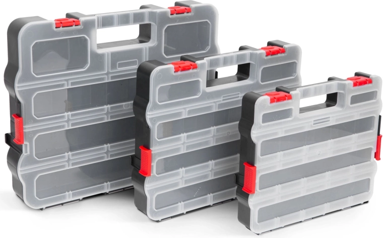 Organiseurs connectables pour un transport facile