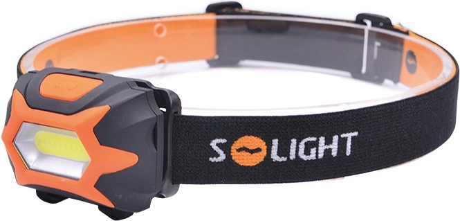 Solight LED Headlamp 3 W COB for 3× AAA