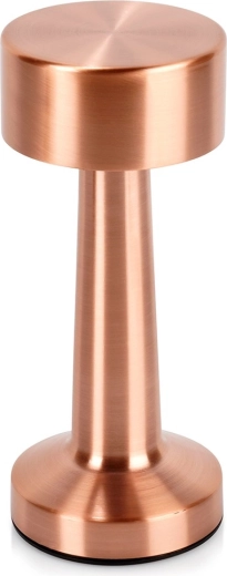 Kupferfarbene LED-Tischlampe 21 cm