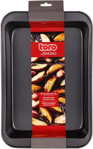 Toro Bräter aus Kohlenstoffstahl mit Antihaftbeschichtung 37,5 × 25,5 cm