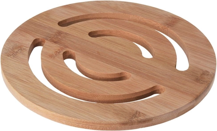 Dessous de plat en bambou pour plats chauds 20 cm
