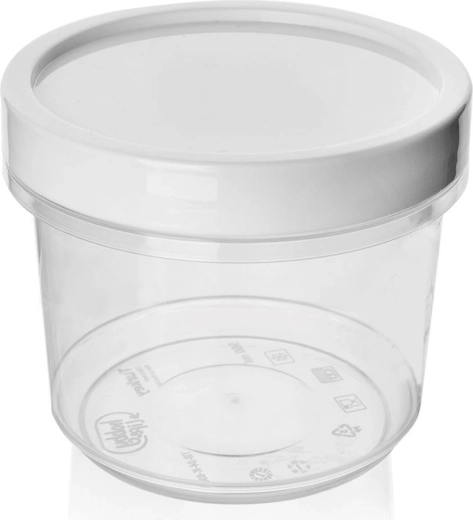 Reliably seals thanks to the screw lid