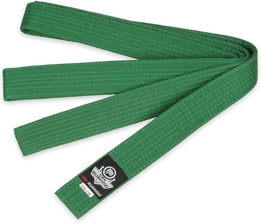 Ceinture verte pour kimono DBX Bushido OBI – 260 cm