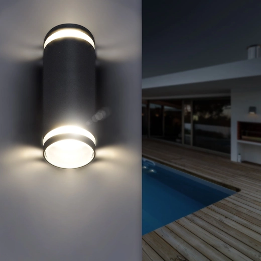 Licht omhoog en omlaag voor een эффектvolle wandverlichting