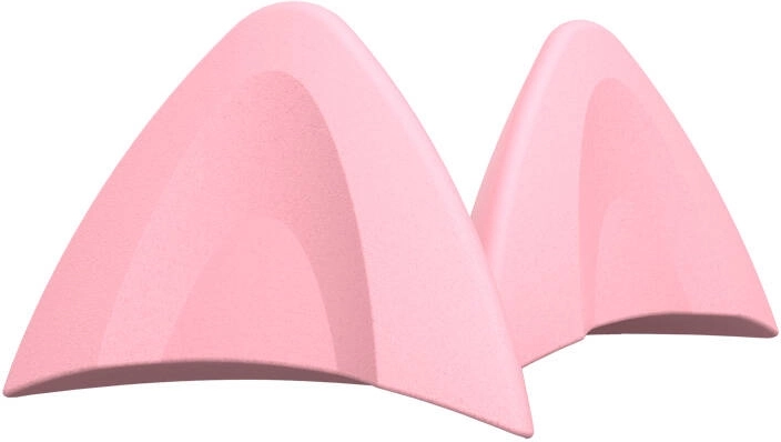 Selbstklebende Katzenohren EDIFIER, 2 Stk., rosa