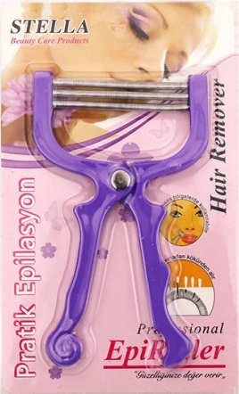 Manueller Gesichts-Epilierer - lila