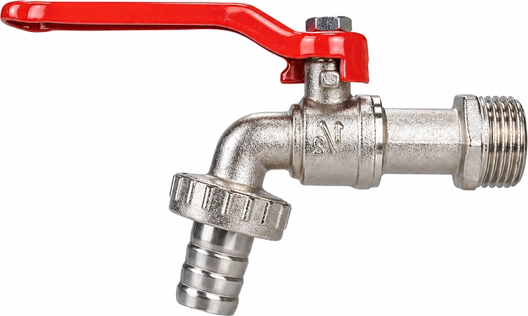 Robinet à boisseau sphérique de vidange de jardin pour tonneau et conteneur IBC
