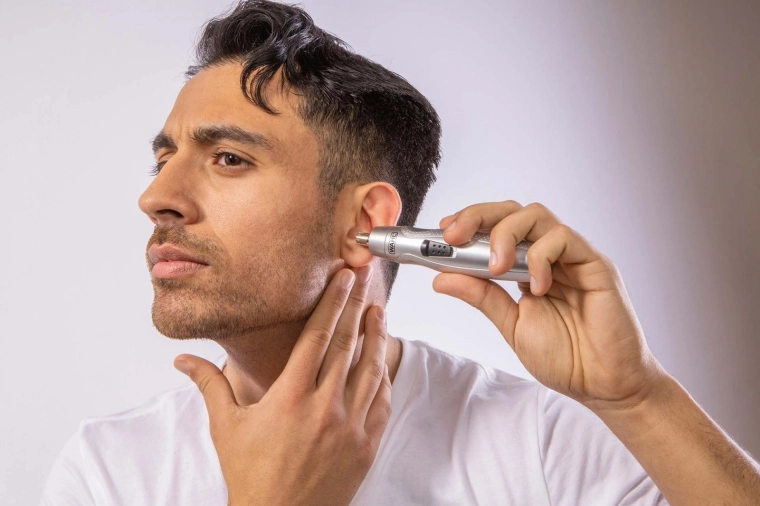 Safe trimming of nose and ears