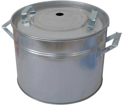 20 L Canning Pot from Galvanized Sheet with Lid