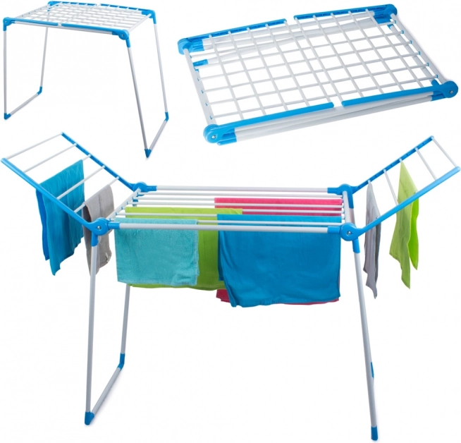 Large folding clothes drying rack