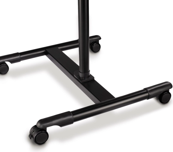 Stable and easy-to-move stand with brakes