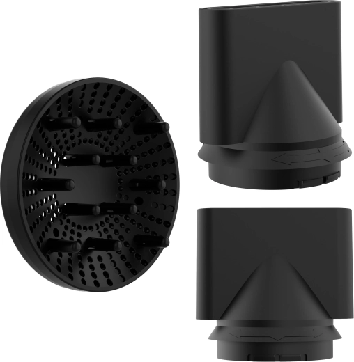 Diffusor für schonendes Trocknen und Volumen