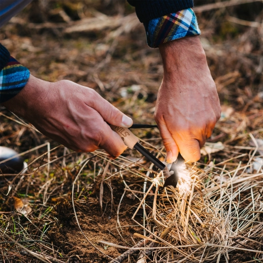 Étincelles puissantes pour un allumage rapide du feu