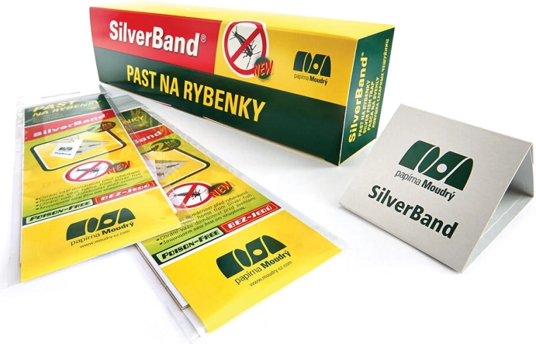 SilverBand Silverfish Trap – adhesive strip against silverfish