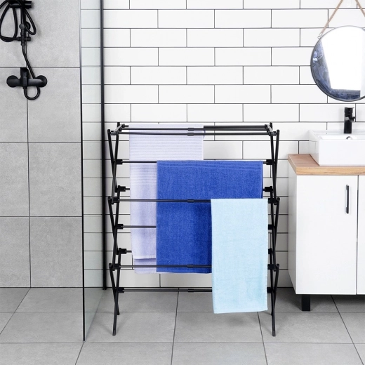 Mehrstöckige Anordnung spart Platz