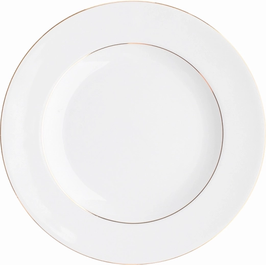 MariaPaula Classic Gold Line 20 cm Dessert Plate