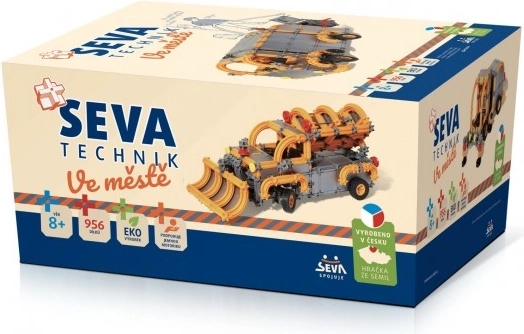 Bouwset Seva Technik in de stad, 956 onderdelen