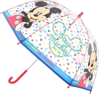 Transparante handmatige paraplu MICKEY