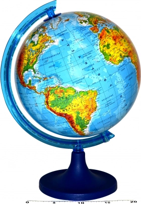 Globe géographique 25 cm