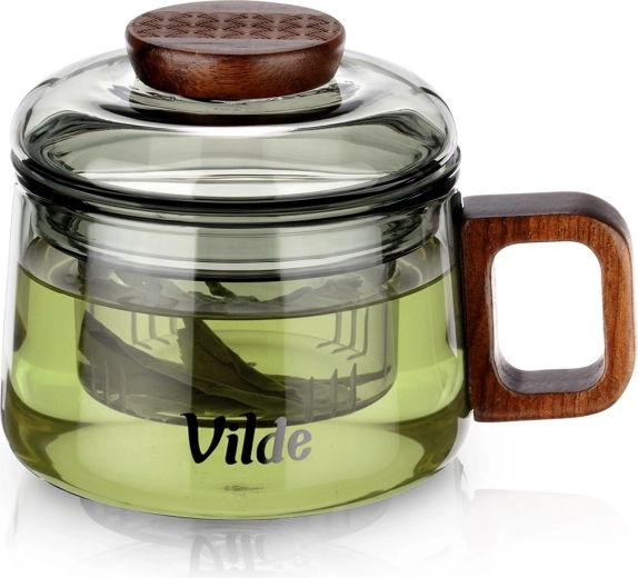 Glass Tea Mug with Infuser 240 ml