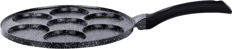 Perfect gelijke porties uit 7 ronde vormen