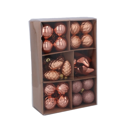 Harmonieuze palet van olijf, koper en grafiet