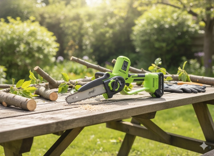 Work without breaks thanks to two batteries