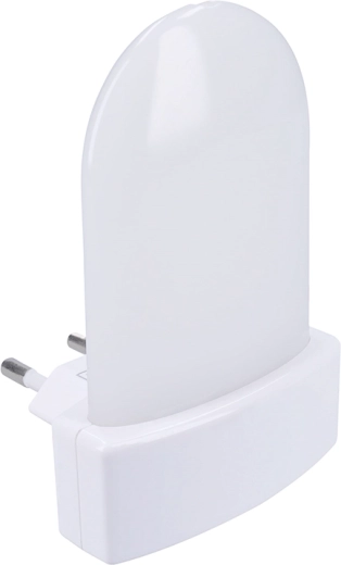 Solight nachtlamp LED RGB met lichtsensor voor in het stopcontact 230 V