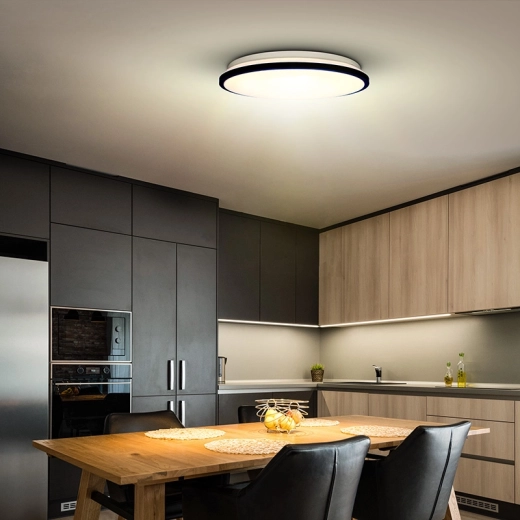 Laagprofielontwerp voor plafond en wand