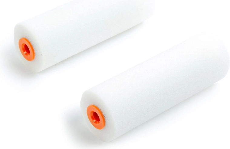High-density foam paint rollers 100 mm, 2 pcs