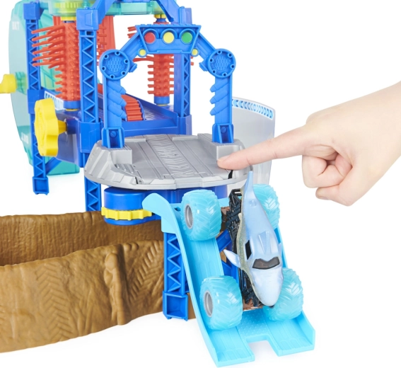 Two exits: Dirt Donut or slide