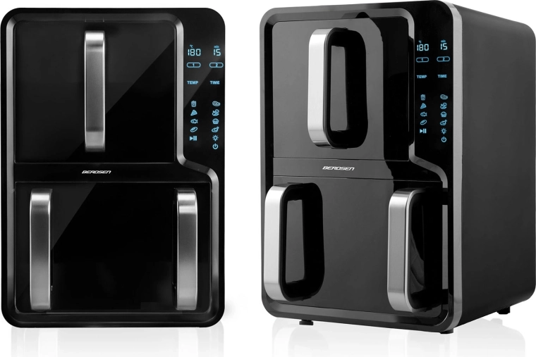 Two independent chambers for more dishes at once