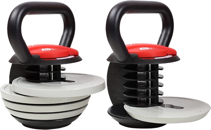Compacte oplossing in plaats van een volledige set kettlebells