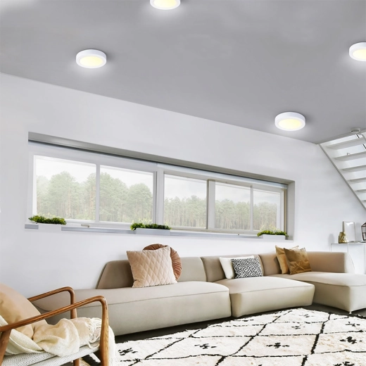 Gelijkmatige verlichting van de ruimte dankzij een hoek van 160°
