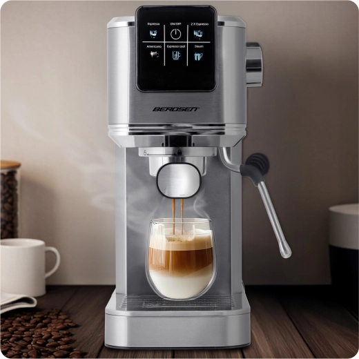Touch control for one-touch coffee