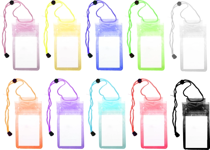 Waterproof phone pouch 21 × 11 cm