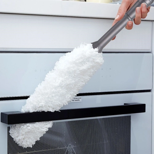 Easy cleaning of hard-to-reach areas