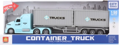 Container Truck with Lights and Sounds