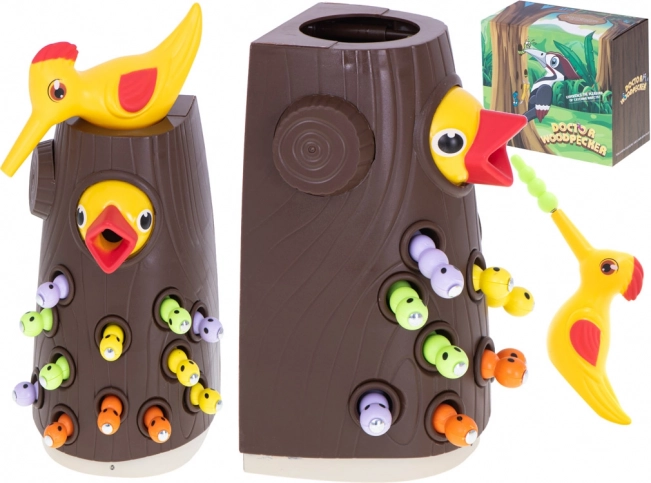 Magnetisch Spel Vogeltje Voeren - Vang de Worm