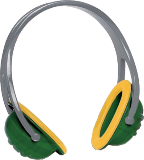 Protective goggles and earmuffs for pretend crafts play