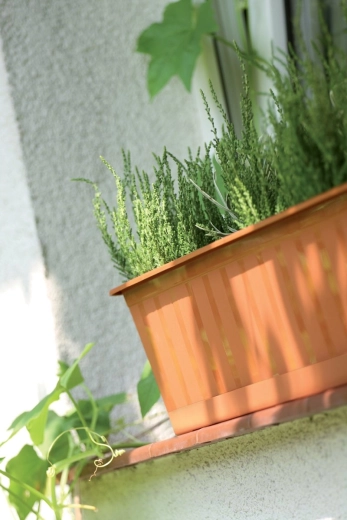 Aspect élégant pour rebord de fenêtre et garde-corps