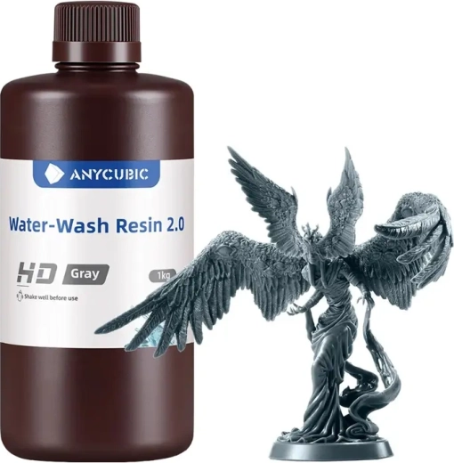 Anycubic Water-wash resin 2.0 gray - 1 pc